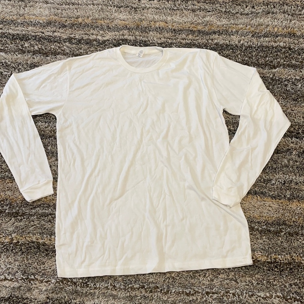Unisex 3pack bundle XS PlainWhite Long Sleeve Tees